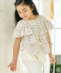 Seraph | 羽織にもなる前あきフリルブラウス_ジュニア対応(シャツ/ブラウス)