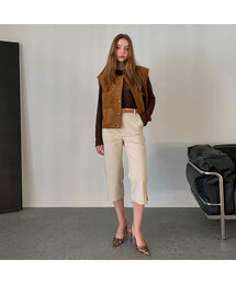 VASCARA（バスカラ）の「Slit Capri Pants (2colors)（その他パンツ）」