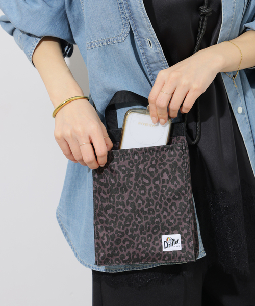 別注【Drifter】 EASY STRING POUCH：ショルダーバッグ（ショルダー