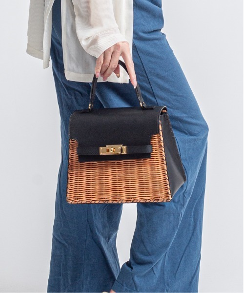 The Bagmati/ザバグマティ】かごバッグ ショルダーバッグ（かごバッグ