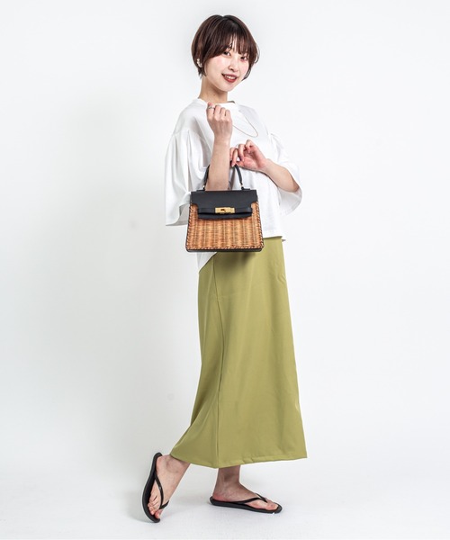 The Bagmati(ザバグマティ)の「【The Bagmati/ザバグマティ】かごバッグ ショルダーバッグ(かごバッグ・レディース・ベージュ×ブラック・FREE)」の10枚目の写真