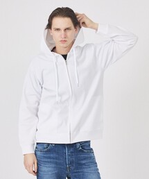 ABAHOUSE GRAY | ヘリンボーン ジャガード ジップパーカー(パーカー)