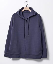 ABAHOUSE GRAY | ヘリンボーン ジャガード ジップパーカー(パーカー)