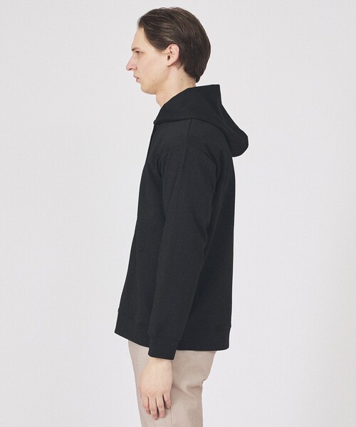 ABAHOUSE GRAY（アバハウスグレイ）の「ヘリンボーン ジャガード ジップパーカー（パーカー・メンズ・グレイッシュブルー/ホワイト/グレイッシュベージュ/ブラック・48/46）」の6枚目の写真