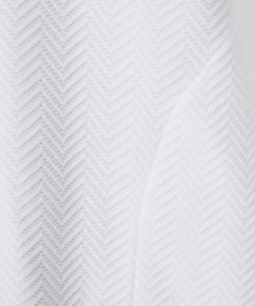 ABAHOUSE GRAY（アバハウスグレイ）の「ヘリンボーン ジャガード ジップパーカー（パーカー・メンズ・グレイッシュブルー/ホワイト/グレイッシュベージュ/ブラック・48/46）」の18枚目の写真