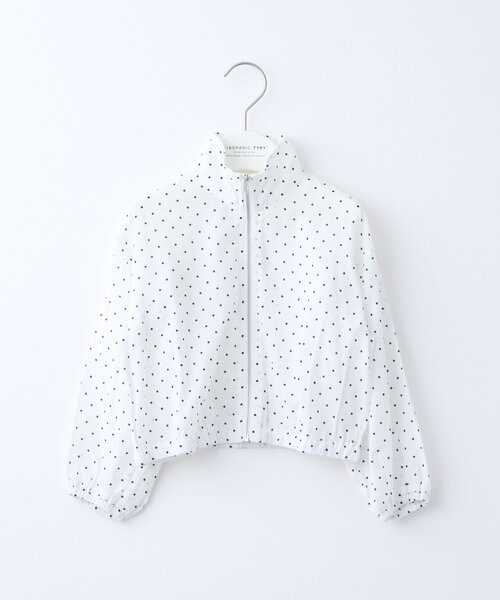 CIAOPANIC TYPY（チャオパニックティピー）の「【KIDS】【WEB限定】シアードットフリルマンパ《ジュニアさいずあり》（ブルゾン・キッズ・ホワイト/サックスブルー・150/130/110）」の22枚目の写真