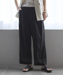 Firsthand | Firsthand/ファーストハンド パネル レース イージーパンツ / セットアップ対応(その他パンツ)