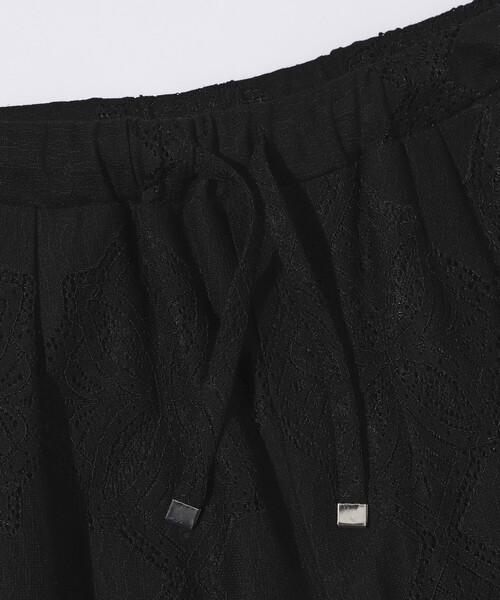 Firsthand（ファーストハンド）の「Firsthand/ファーストハンド パネル レース イージーパンツ / セットアップ対応（その他パンツ・レディース・ブラック/ホワイト・SMALL/MEDIUM）」の20枚目の写真