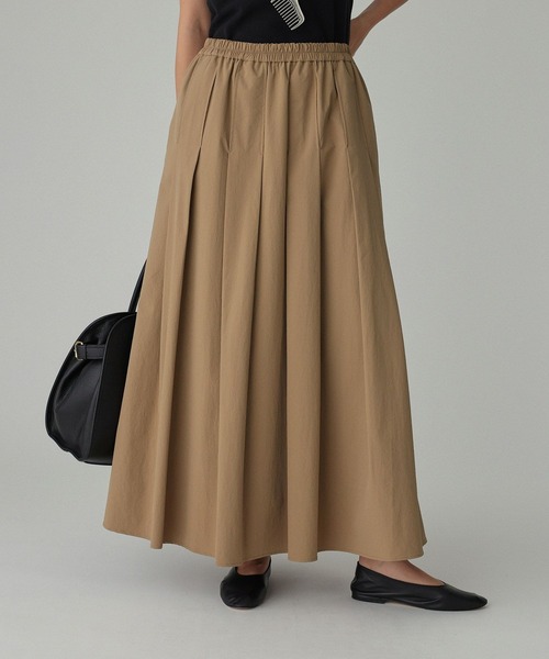 BABYLONE（バビロン）の「【多機能素材】ナイロンタフタスカート（スカート・レディース・ホワイト/ベージュ・フリー）」の2枚目の写真