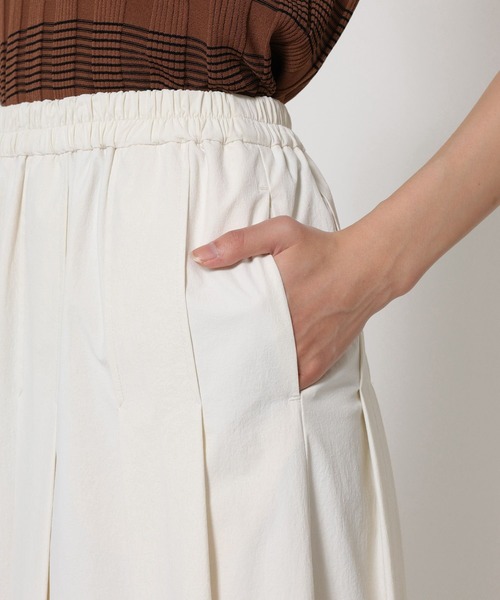 BABYLONE（バビロン）の「【多機能素材】ナイロンタフタスカート（スカート・レディース・ホワイト/ベージュ・フリー）」の9枚目の写真