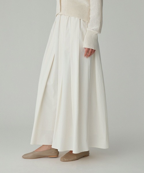 BABYLONE（バビロン）の「【多機能素材】ナイロンタフタスカート（スカート・レディース・ホワイト/ベージュ・フリー）」の21枚目の写真