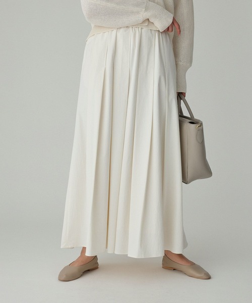 BABYLONE（バビロン）の「【多機能素材】ナイロンタフタスカート（スカート・レディース・ホワイト/ベージュ・フリー）」の20枚目の写真