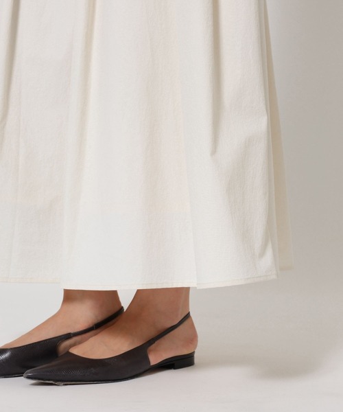 BABYLONE（バビロン）の「【多機能素材】ナイロンタフタスカート（スカート・レディース・ホワイト/ベージュ・フリー）」の10枚目の写真