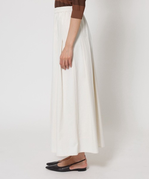 BABYLONE（バビロン）の「【多機能素材】ナイロンタフタスカート（スカート・レディース・ホワイト/ベージュ・フリー）」の5枚目の写真