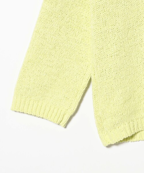 Demi-Luxe BEAMS（デミルクス ビームス）の「【5/14値下げ】コットン ローゲージ ロングスリーブ プルオーバー（ニット/セーター・レディース・イエロー系その他2/ホワイト・ONE SIZE）」の20枚目の写真