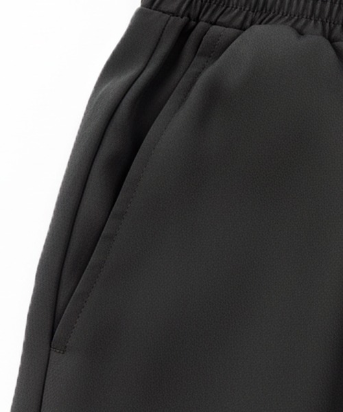 coca(coca)(コカ)の「ハイウエストストレッチイージーワイドパンツ(スラックス・レディース・チャコール/ブラック・S/M/L)」の17枚目の写真