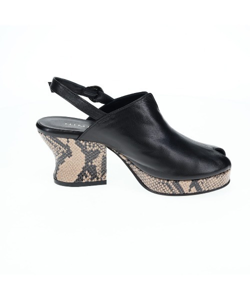 HIMIKO（ヒミコ）の「【HIMIKO】【撥水】ピープトゥカバードサンダル/661206（サンダル・レディース・ブラック/ブルー系その他/ベージュ・23.5cm/23.0cm/25.5cm/24.5cm/22.0cm/22.5cm/25.0cm/24.0cm）」の8枚目の写真