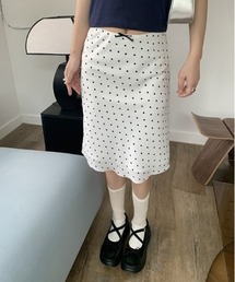 Vini（ヴィニ）の「ドットシアーマーメイドスカート（スカート）」