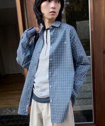 Relaxed Classic Check Shirt - Multi Green