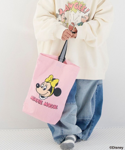 LOWRYS FARM（ローリーズファーム）の「Ｄｉｓｎｅｙ／シューズＢＡＧ　654415（ハンドバッグ・キッズ・ピンク/ブルー・FREE）」の2枚目の写真