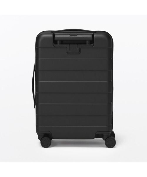 無印良品(ムジルシリョウヒン)の「バーを自由に調節できる フロントオープンキャリーケース(32L)(スーツケース/キャリーバッグ・レディース・ベージュ/ブラック・FREE)」の7枚目の写真