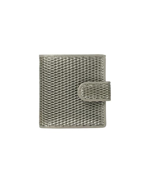 HIROKO HAYASHI(ヒロコハヤシ)の「CATENA(カテーナ)薄型二つ折り財布(財布・レディース・ゴールド・00)」の2枚目の写真