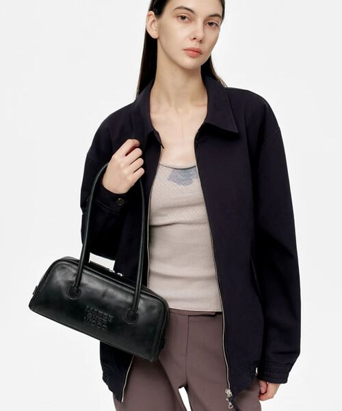 MARGE SHERWOOD(マージシャーウッド)の「【Geek Office / ギークオフィス】MARGESHERWOOD / SOFT BOSTON EW(ボストンバッグ・レディース・ブラック/ブラウン/カーキ・FREE)」の1枚目の写真