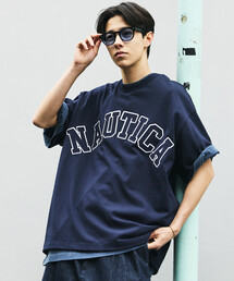 NAUTICA | NAUTICA/ノーティカ ビッグシルエット アーチロゴ ショートスリーブTシャツ(Tシャツ/カットソー)