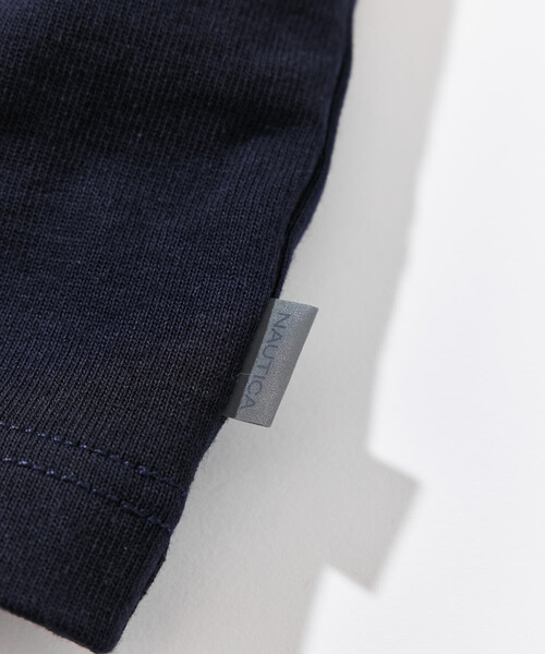 NAUTICA（ノーティカ）の「NAUTICA/ノーティカ ビッグシルエット アーチロゴ ショートスリーブTシャツ（Tシャツ/カットソー・メンズ・ネイビー/グリーン/ホワイト/ブラウン/グレー/ブラック・SMALL/MEDIUM/LARGE/X-LARGE）」の12枚目の写真