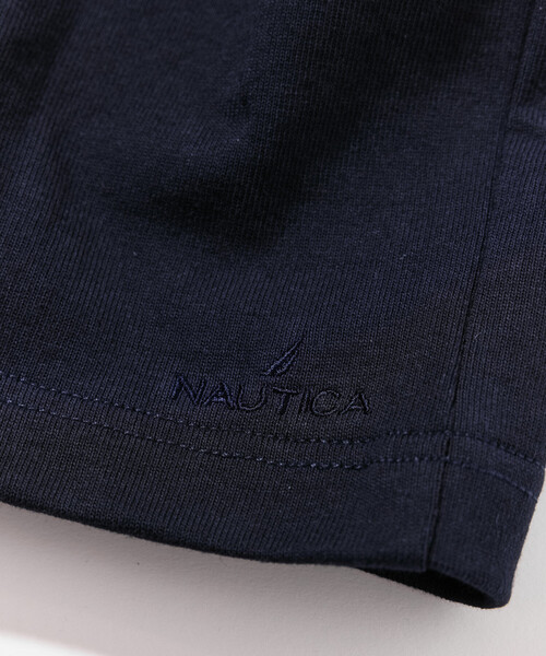 NAUTICA（ノーティカ）の「NAUTICA/ノーティカ ビッグシルエット アーチロゴ ショートスリーブTシャツ（Tシャツ/カットソー・メンズ・ネイビー/グリーン/ホワイト/ブラウン/グレー/ブラック・SMALL/MEDIUM/LARGE/X-LARGE）」の13枚目の写真