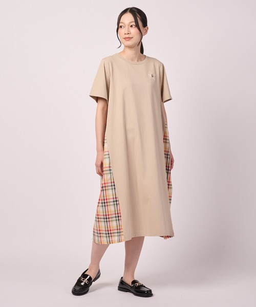 Arnold Palmer(アーノルドパーマー)の「スターモチーフ ワンピース(ワンピース・レディース・ブラック/ミント/ベージュ・L/S/M)」の2枚目の写真