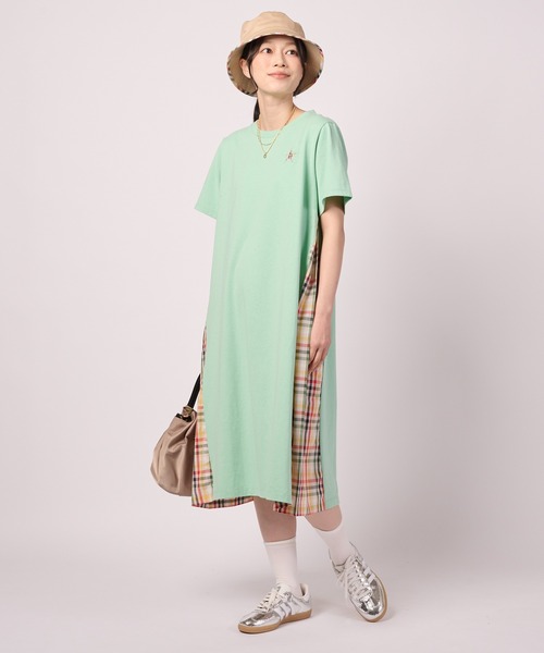 Arnold Palmer(アーノルドパーマー)の「スターモチーフ ワンピース(ワンピース・レディース・ブラック/ミント/ベージュ・L/S/M)」の3枚目の写真