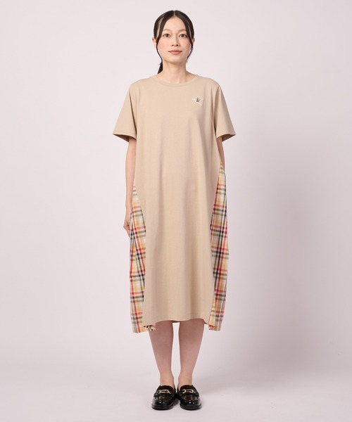 Arnold Palmer(アーノルドパーマー)の「スターモチーフ ワンピース(ワンピース・レディース・ブラック/ミント/ベージュ・L/S/M)」の4枚目の写真