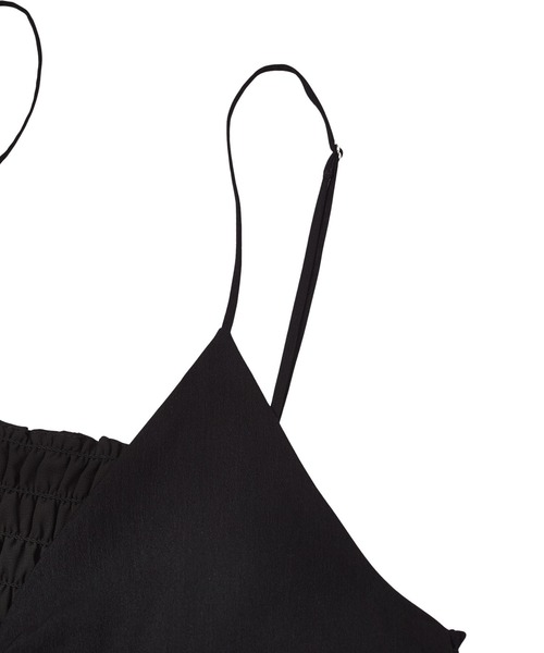 X-girl(エックスガール)の「CAMI MINI DRESS(ワンピース・レディース・ブラック/ベージュ・ONE SIZE)」の13枚目の写真