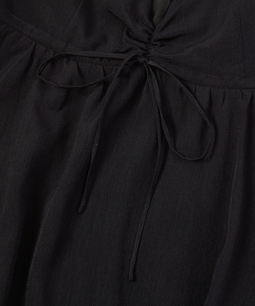 X-girl(エックスガール)の「CAMI MINI DRESS(ワンピース・レディース・ブラック/ベージュ・ONE SIZE)」の15枚目の写真