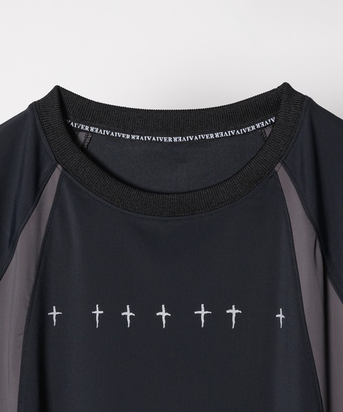 AIVER(アイバー)の「AIVER ナイロンテック S/S TEE(Tシャツ/カットソー・メンズ・ブラック/グレー系その他・SMALL/MEDIUM/LARGE)」の8枚目の写真