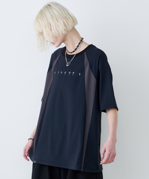 AIVER(アイバー)の「AIVER ナイロンテック S/S TEE(Tシャツ/カットソー・メンズ・ブラック/グレー系その他・SMALL/MEDIUM/LARGE)」の16枚目の写真
