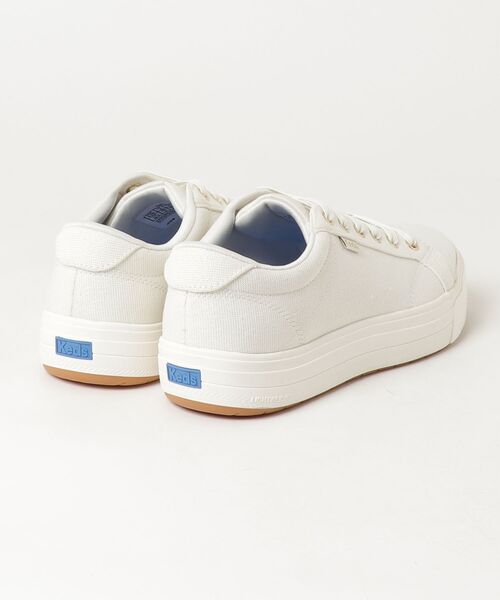 Keds(ケッズ)の「Keds ケッズ パーク ルレックス テキスタイル ホワイト(スニーカー・レディース・ホワイト・22.5cm/25.0cm/23.0cm/23.5cm/24.0cm/24.5cm)」の8枚目の写真