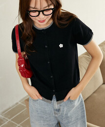マリークワント  トップス  ブラック MARY QUANT｜マリークワントのトップス（ブラック/黒色系）通販 - ZOZOTOWN
