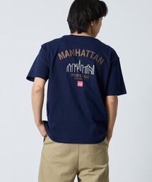 Manhattan Portage（マンハッタンポーテージ）の「[MANHATTAN PORTAGE マンハッタンポーテージ] 別注 アーチプリント Tシャツ【追加】（Tシャツ/カットソー）」