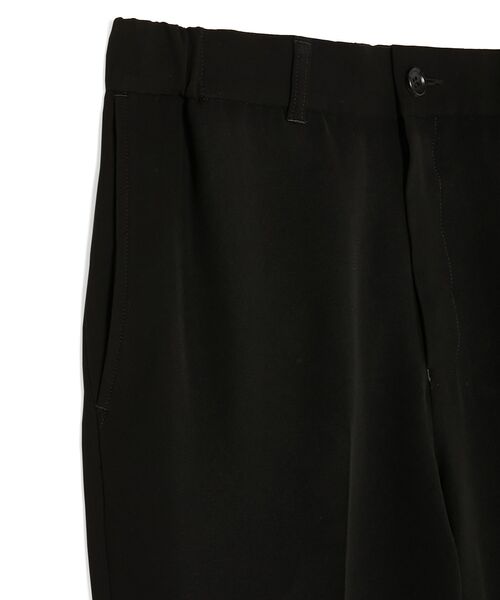 N.HOOLYWOOD COMPILE(N.ハリウッド コンパイル)の「SLIM EASY TROUSERS(スラックス・メンズ・ブラック・40/38/42/36)」の2枚目の写真