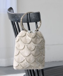 Andemiu（アンデミュウ）の「ビーズリングバック639655（ハンドバッグ）」