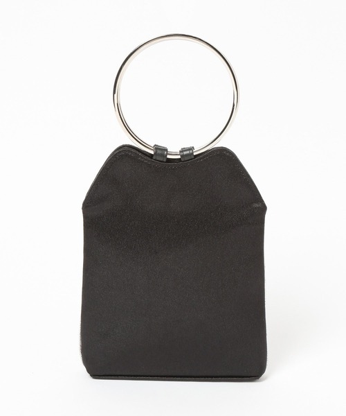 Andemiu(アンデミュウ)の「ビーズリングバック639655(ハンドバッグ・レディース・ライトグレー/ブラック/グレー系その他・FREE)」の9枚目の写真