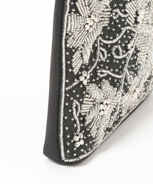 Andemiu(アンデミュウ)の「ビーズリングバック639655(ハンドバッグ・レディース・ライトグレー/ブラック/グレー系その他・FREE)」の14枚目の写真