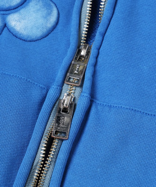 amok（アモク）の「3D FLOWER HOODIE（パーカー・メンズ・ブラック/ブルー・L/M/S）」の6枚目の写真