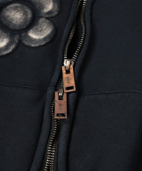 amok（アモク）の「3D FLOWER HOODIE（パーカー・メンズ・ブラック/ブルー・L/M/S）」の9枚目の写真