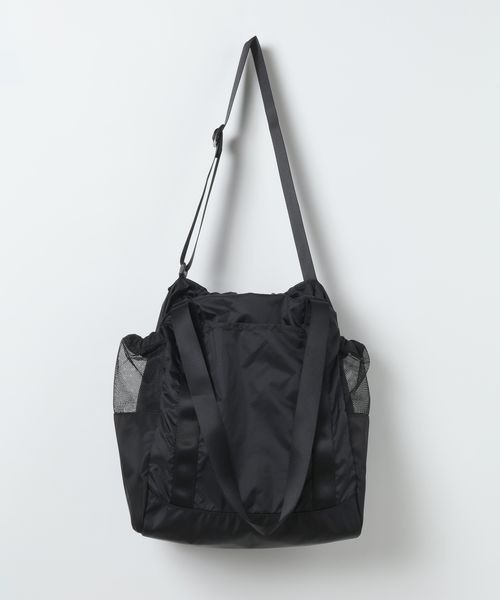 JEANASIS（ジーナシス）の「ナイロンメッシュ3WAYトート/666199（トートバッグ・レディース・ピンク/オフホワイト/ブラック・FREE）」の6枚目の写真