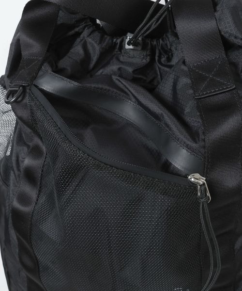 JEANASIS（ジーナシス）の「ナイロンメッシュ3WAYトート/666199（トートバッグ・レディース・ピンク/オフホワイト/ブラック・FREE）」の9枚目の写真