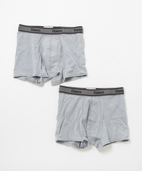 HANES（ヘインズ）の「【Hanes/ヘインズ】メンズ グローバルバリューライン【2枚組】ボクサーブリーフ（ボクサーパンツ・メンズ・その他6/その他1/ブラック/ヘザーグレー/その他20/その他2/その他10/その他16/その他8/その他17/その他12・LARGE/MEDIUM/X-LARGE）」の3枚目の写真