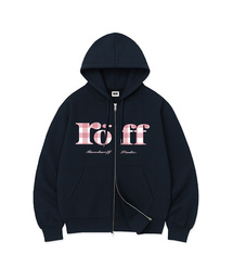 RANDOMOFF（ランダムオフ）の「ROEFF TYPE PLAY SPACE CHECK OVER FIT 2-WAY ZIP-UP (5color)（パーカー）」